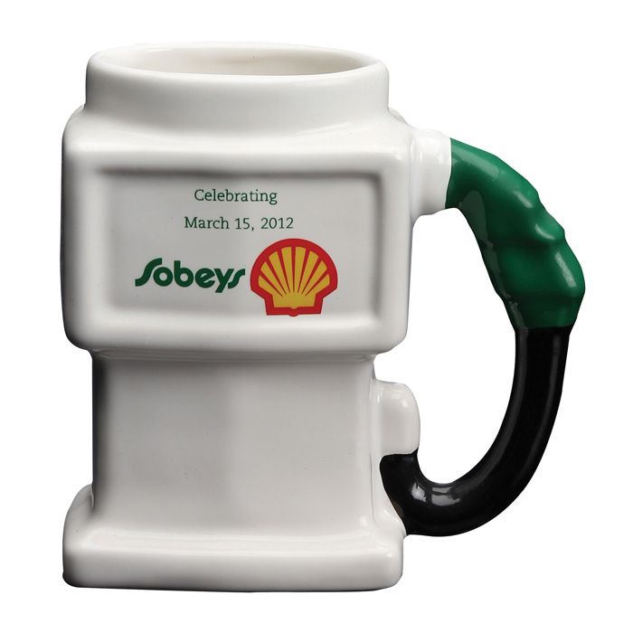 gas pump mug