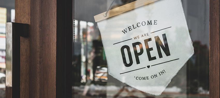 6 Promotional Signs to Let Customers Know You’re Open For Business